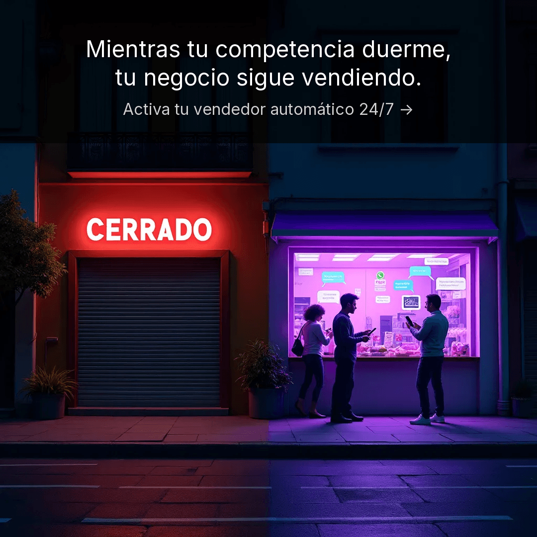Tu competencia duerme, tu vendes