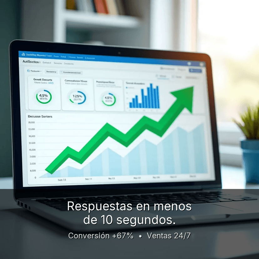 Dashboard con metricas de ventas