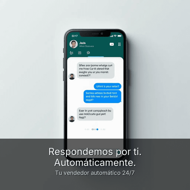 Conversación real de Victoria en WhatsApp
